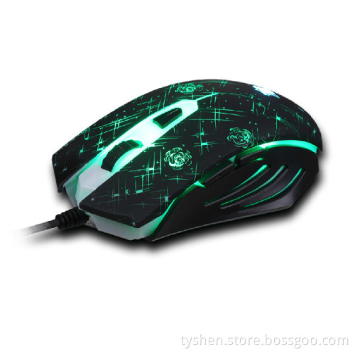 6D Gaming Mouse with Light Laser Mark
